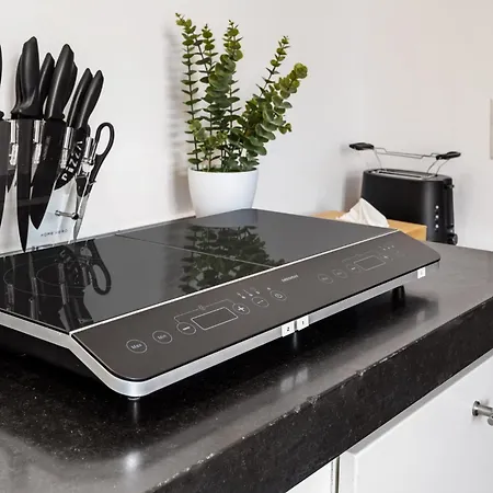 Entdecke Dein Elegantes Hilvit-altstadt-apartment Mit Traumhafter Dachterrasse - Ein Refugium Fuer Natur- & Kulturliebhaber! Modernes Ambiente - Ruhe - Grosszuegiger Raum Mit Smart Tv Und Waschmaschine Erwarten Dich! Spremberg