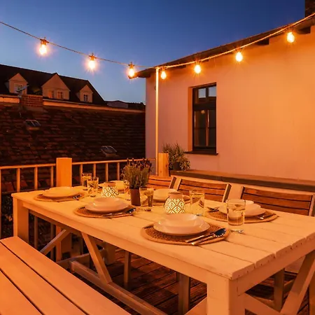 Entdecke Dein Elegantes Hilvit-altstadt-apartment Mit Traumhafter Dachterrasse - Ein Refugium Fuer Natur- & Kulturliebhaber! Modernes Ambiente - Ruhe - Grosszuegiger Raum Mit Smart Tv Und Waschmaschine Erwarten Dich! *