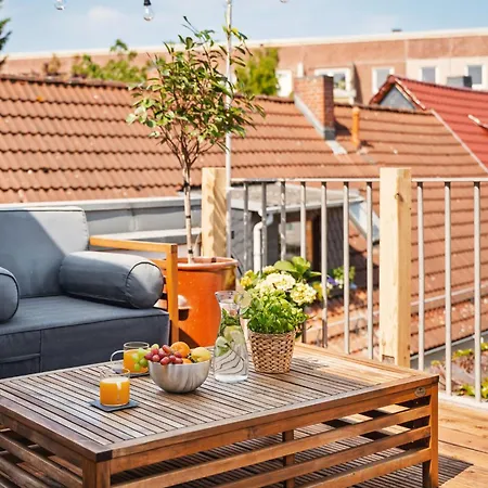 Entdecke Dein Elegantes Hilvit-altstadt-apartment Mit Traumhafter Dachterrasse - Ein Refugium Fuer Natur- & Kulturliebhaber! Modernes Ambiente - Ruhe - Grosszuegiger Raum Mit Smart Tv Und Waschmaschine Erwarten Dich! Apartman Spremberg