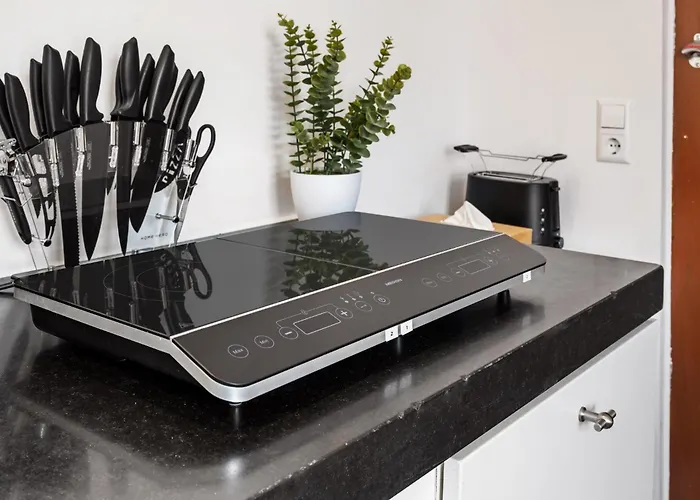 Entdecke Dein Elegantes Hilvit-altstadt-apartment Mit Traumhafter Dachterrasse - Ein Refugium Fuer Natur- & Kulturliebhaber! Modernes Ambiente - Ruhe - Grosszuegiger Raum Mit Smart Tv Und Waschmaschine Erwarten Dich! Spremberg