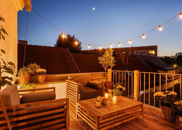 Entdecke Dein Elegantes Hilvit-altstadt-apartment Mit Traumhafter Dachterrasse - Ein Refugium Fuer Natur- & Kulturliebhaber! Modernes Ambiente - Ruhe - Grosszuegiger Raum Mit Smart Tv Und Waschmaschine Erwarten Dich! *